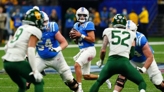2022 NFL Draft prospect, Ole Miss quarterback Matt Corral